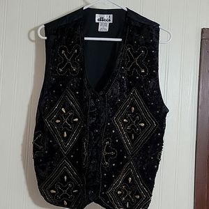 Effeci vintage embroidered vest